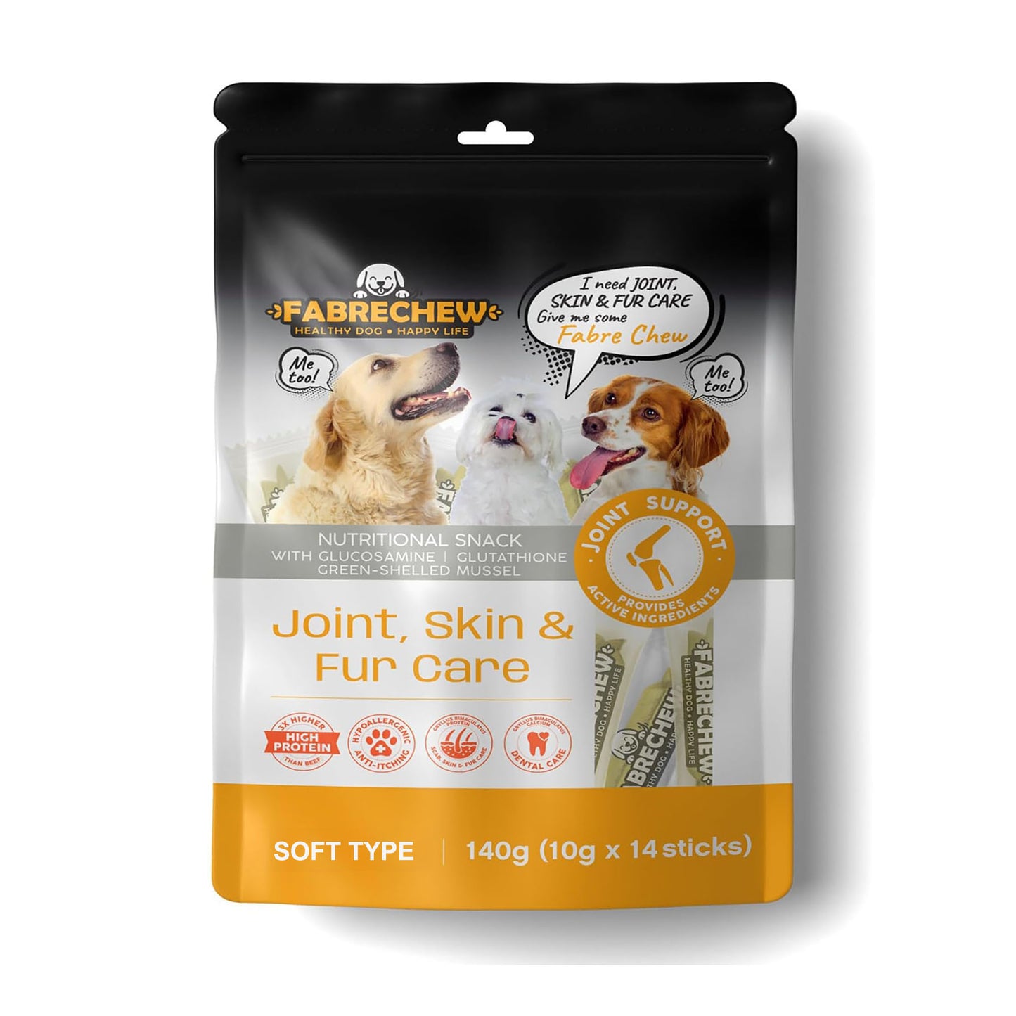 FabreChews Nutritional Snack - Orange (Joint Care)