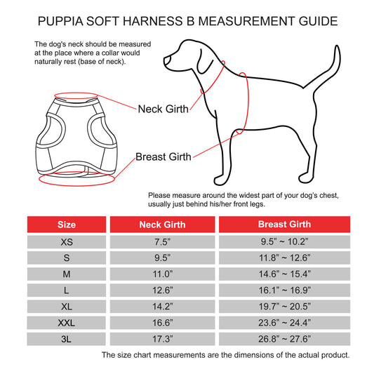 Puppia Soft Vest Harness